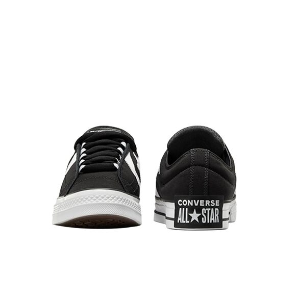 Converse Unisex Star Player 76 Puff Low Top Sneaker, Black, 9 UK